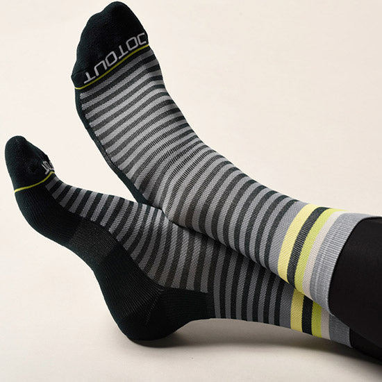 Calze Dotout Stripe - Grigio verde Online Sale