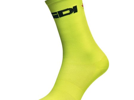 Calze Sidi Color 2 - Giallo fluo For Cheap