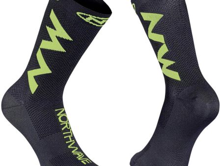 Calze Northwave Extreme Air - Nero Giallo Fluo Sale