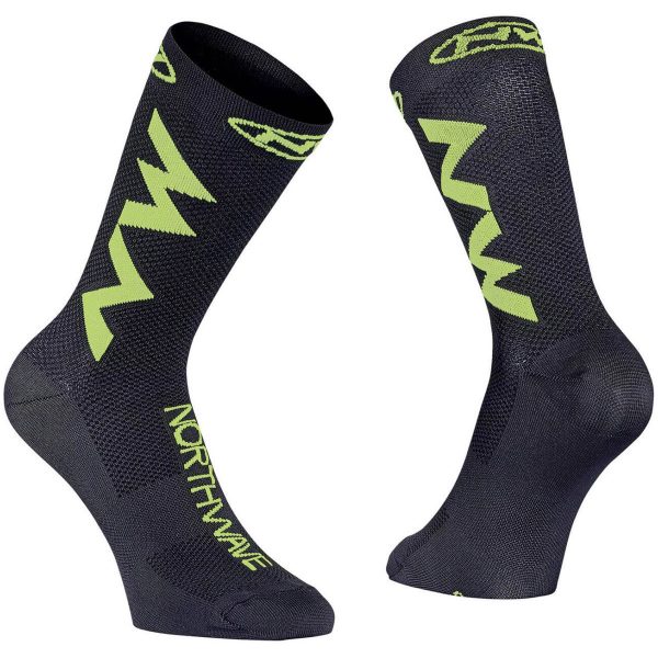 Calze Northwave Extreme Air - Nero Giallo Fluo Sale