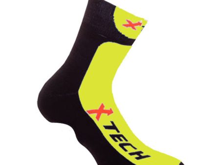 Calzino copriscarpa Xtech Sport XT67 - Giallo Fluo Online Hot Sale