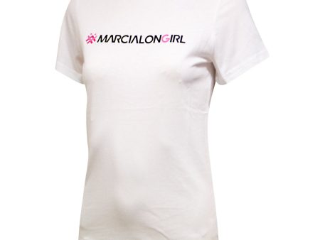 T-Shirt donna Marcialonga audes - Bianco on Sale