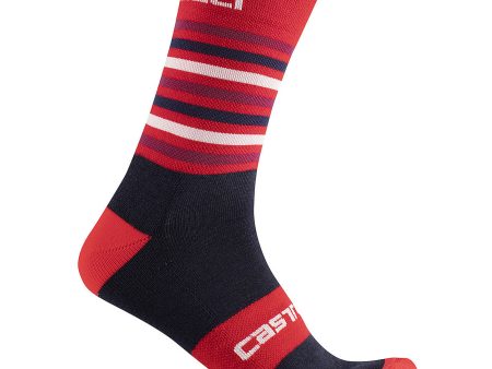 Calze Castelli Gregge 15 - Rosso Cheap