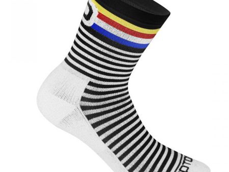 Calze Dotout Stripe - Nero bianco Supply