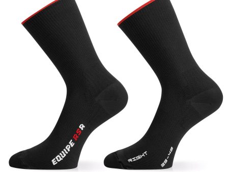 Calze Assos RSR - Nero rosso Online now