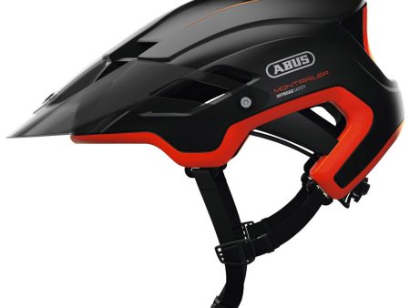 Casco Abus Montrailer - Nero arancione Online Sale