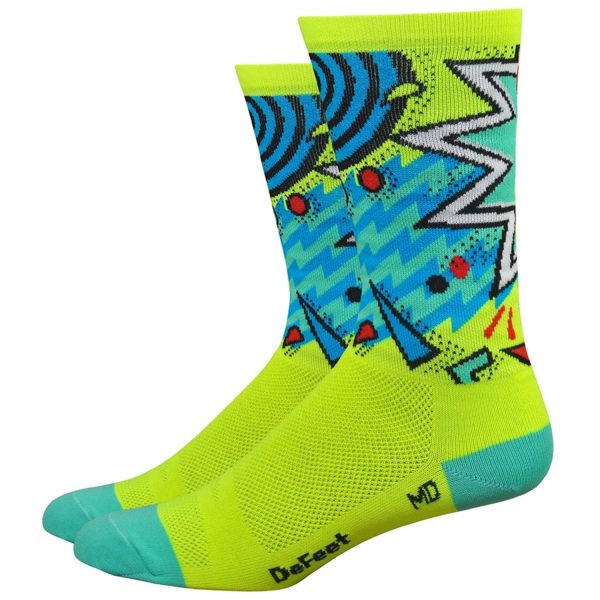 Calze DeFeet Aireator 6 - Shazam giallo Hot on Sale