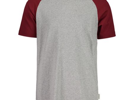 T-Shirt Maloja FadreinM - Grigio rosso Hot on Sale