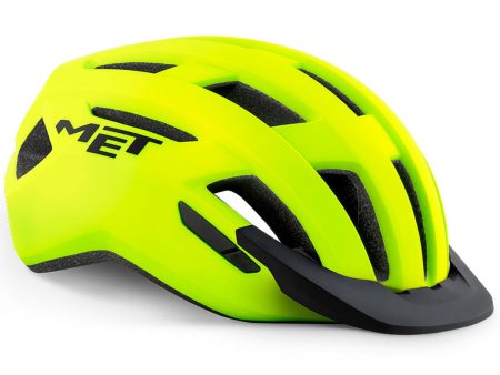 Casco Met Allroad - Giallo fluo Discount