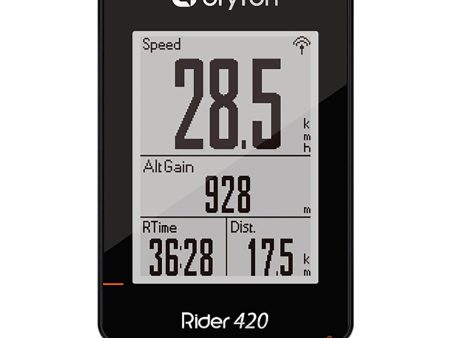 Bryton GPS Rider 420E - Nero Online now