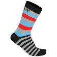 Calze Dotout Stripe - Nero Blu Cheap