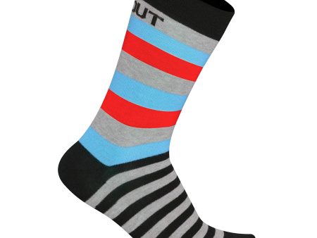 Calze Dotout Stripe - Nero Blu Cheap