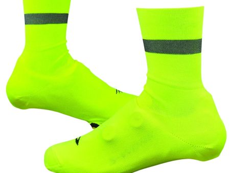 Calzino copriscarpa Defeet Slipstream Reflective 4 - Giallo Discount