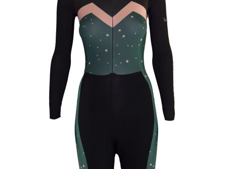 Body donna Lago Stardust - Verde For Discount