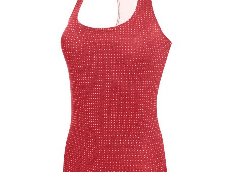 Top Donna DotOut Dots 15 - Rosso Fashion