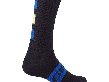 Calze Giro Merino Seasonal - Nero blu For Discount