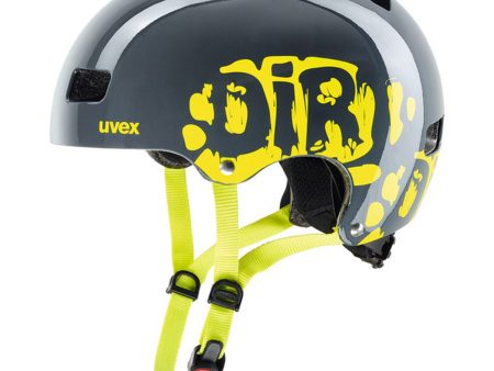 Casco Uvex Kid 3 - Grigio giallo Sale