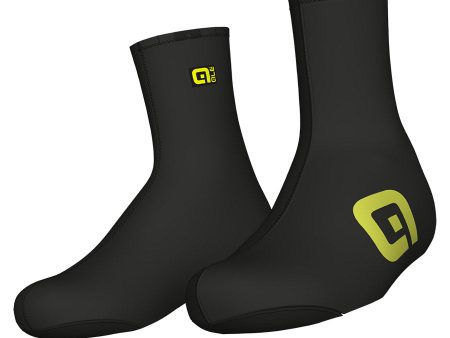 Copriscarpe Ale Neoprene - Nero Giallo Supply