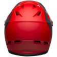 Casco Bell Sanction - Rosso grigio Hot on Sale