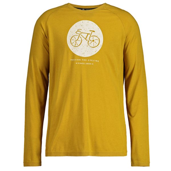 T-Shirt maniche lunghe Maloja MutagnardM - Giallo For Cheap