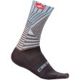 Calze Castelli Pro Mesh 15 - Grigio azzurro Fashion