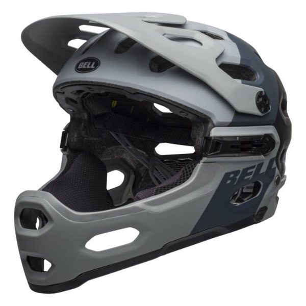 Casco Bell Super 3R Mips - Grigio opaco Online Hot Sale