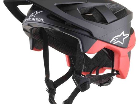 Casco Alpinestars Vector Pro Atom - Nero rosso Online Hot Sale